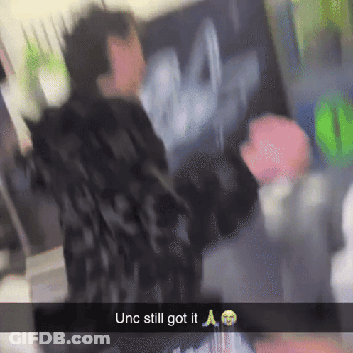 Blurry Person Unc Still Got It GIF