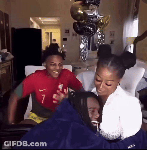 Blurry Person With Arms Up GIF