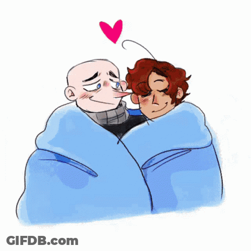 Blurry Person With Heart Background GIF