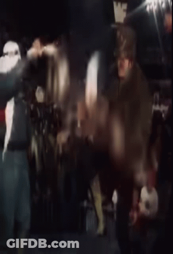 Blurry Person With Letter C GIF