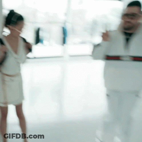 Blurry Photo Of Man And Woman GIF