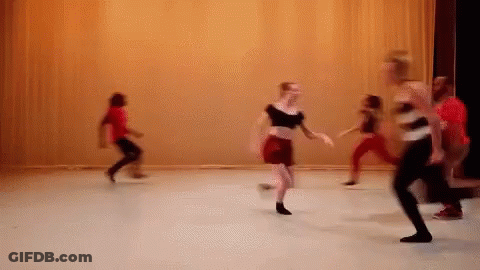 Blurry Photo Of People Dancing GIF