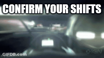 Blurry Picture Of Car Confirm Your Shifts GIF