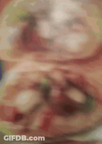 Blurry Pizza With Domino's Box GIF