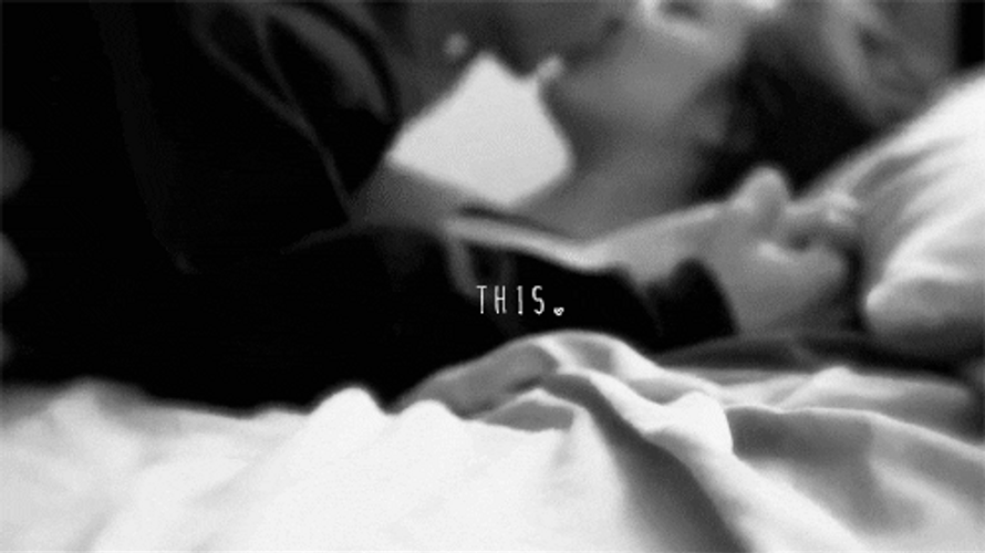 Blurry Rough Kiss Make Out GIF