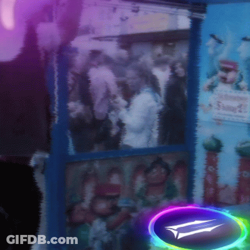 Blurry Sign Saying Snoopy GIF