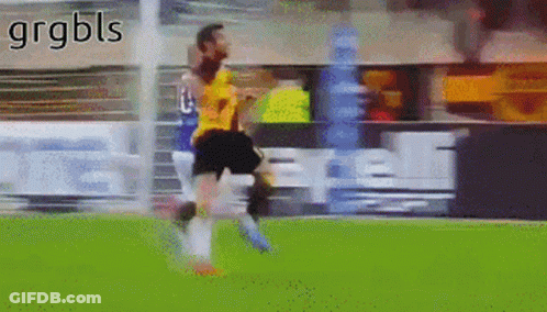 Blurry Soccer Game Grgbls GIF