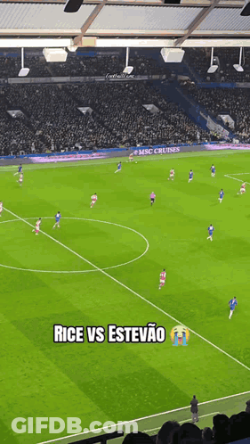 Blurry Soccer Player In Purple Jersey GIF