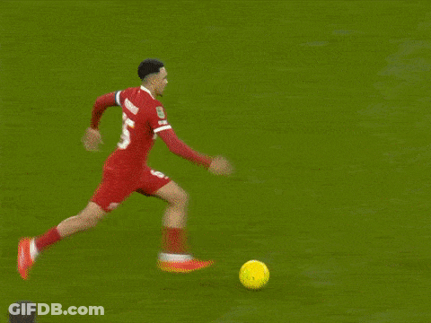 Blurry Soccer Players With White Number 10 Jersey GIF