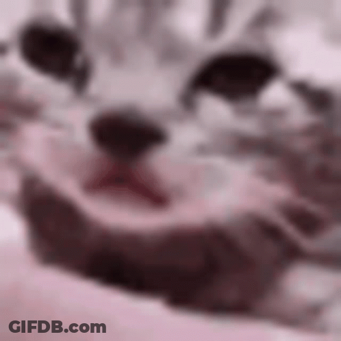 Blurry SpongeBob SquarePants Standing Next To Clock GIF
