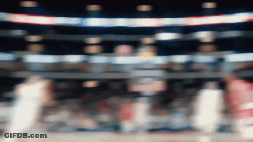 Blurry Stadium Crowd GIF