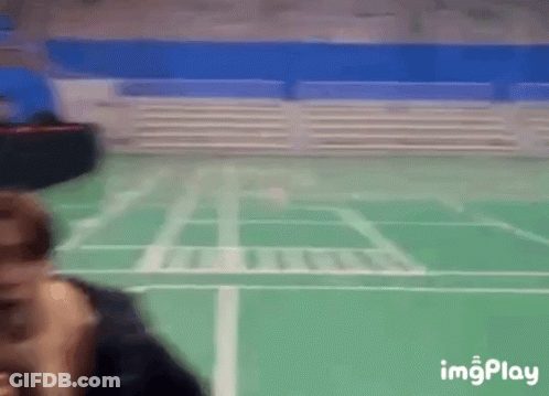 Blurry Tennis Court With Imgplay GIF