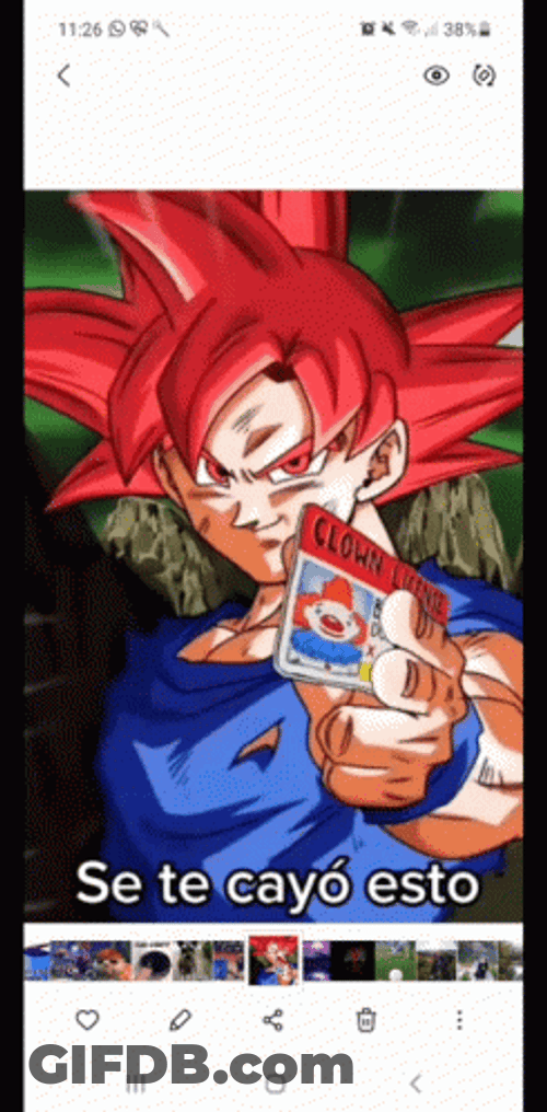Blurry Then HD Screenshot Goku Meme GIF