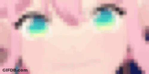 Blurry Veth On Pink GIF