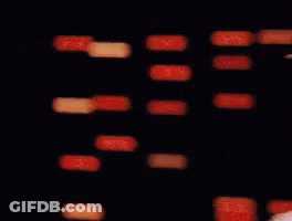 Blurry Woman With Red Hair And White Shirt GIF