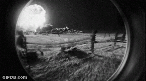 Blurry Yellow Helmet GIF
