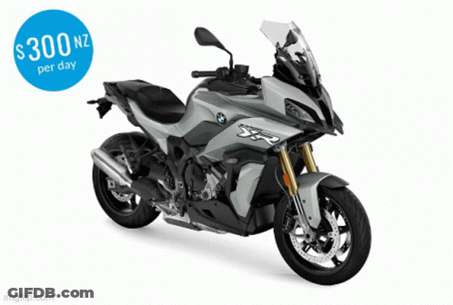 BMW GS Motorcycle $160 NZ Per Day GIF