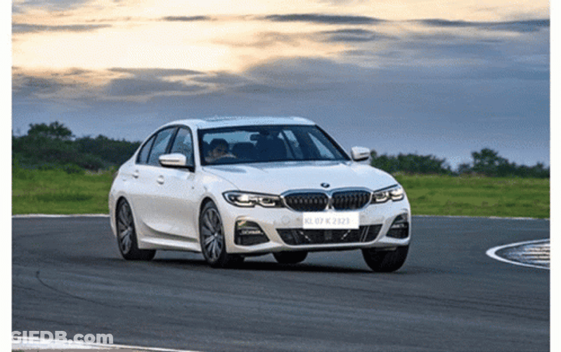 BMW M Series Elegant Sedan Line Up GIF