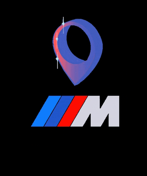 BMW M Series Fan Logo GIF