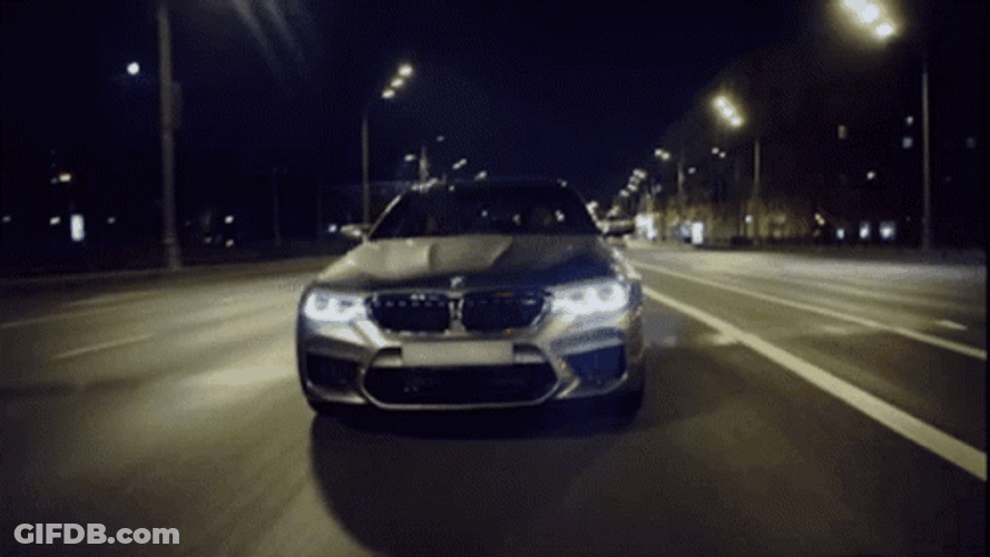 Bmw M Series Night Driving GIF