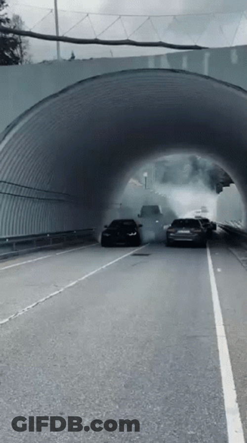 Bmw M Series Rear Wheel Slide GIF