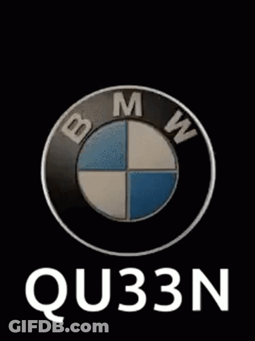 Bmw M Series Spinning Emblem GIF