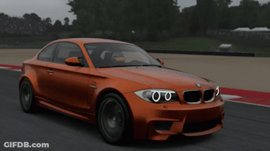 BMW M135i Series Cruising Seamlessly GIF