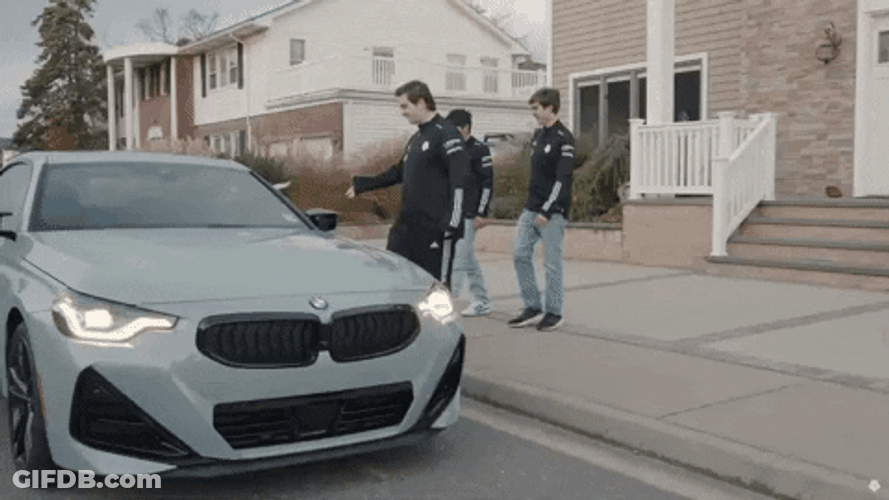 BMW Series M2 Brooklyn Grey Paint GIF