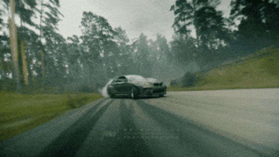 Bmw Sports Car Road Drift GIF
