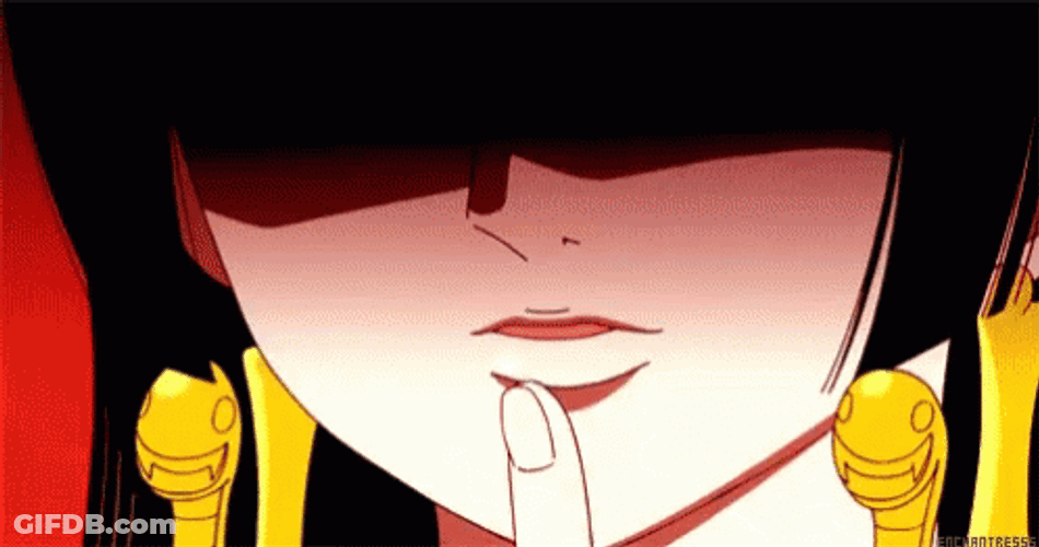 Boa Hancock Arrow Heart Cupid Archery GIF
