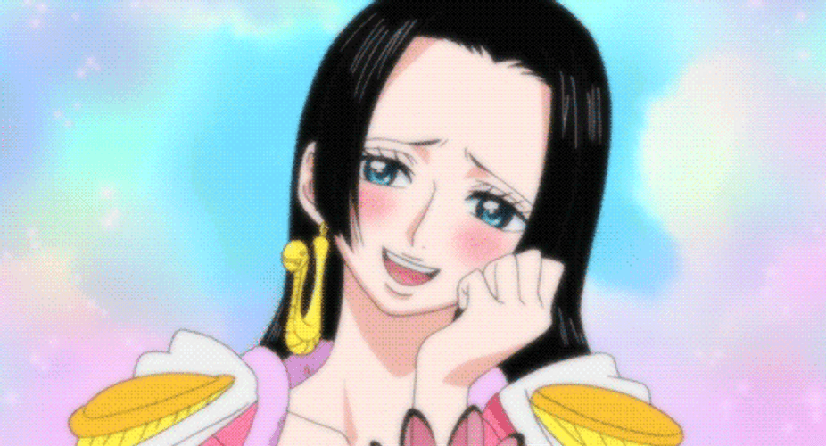 Boa Hancock Falls For Epic Zoro GIF