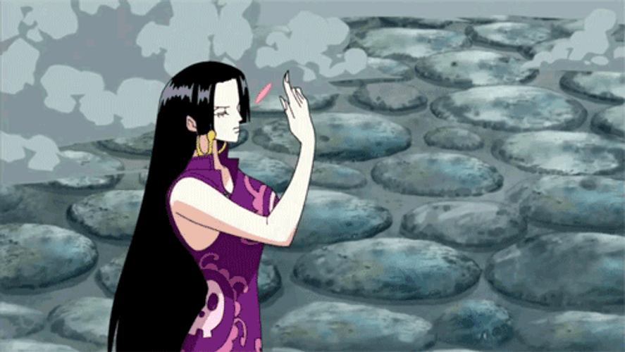 Boa Hancock Heart Arrow One Piece GIF