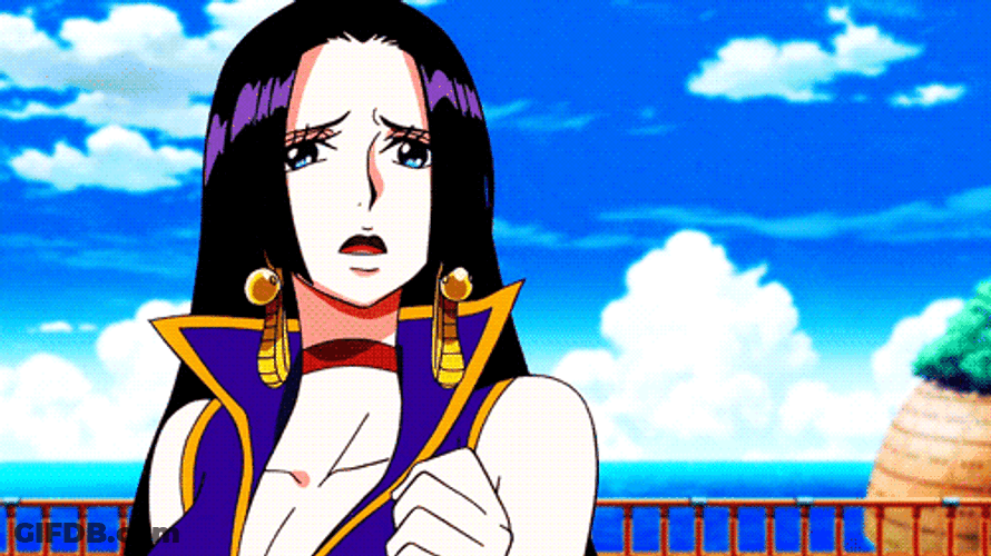 Boa Hancock Honey Blush Running GIF