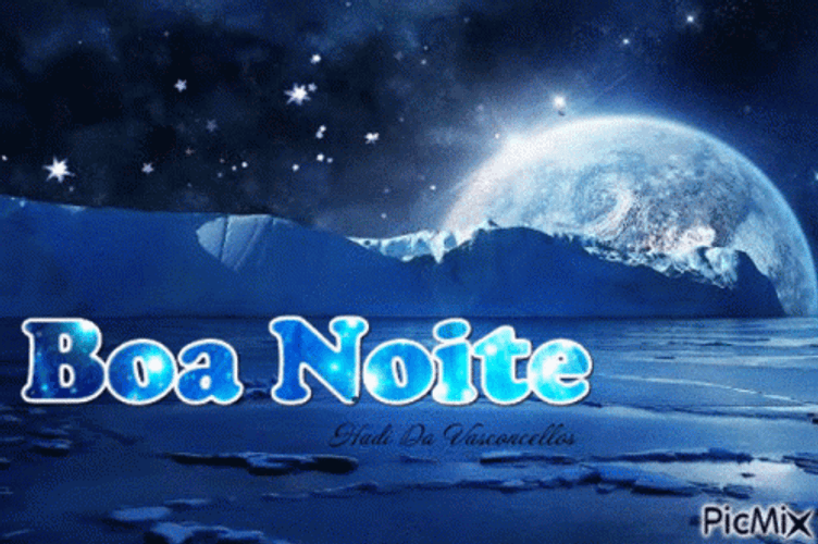 Boa Noite Blue Moon GIF