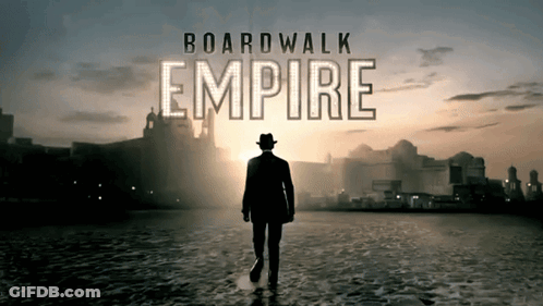 Boardwalk Empire Poster With Man In Hat GIF