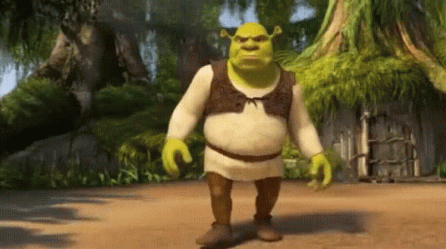 Boastful Shrek Is Love GIF
