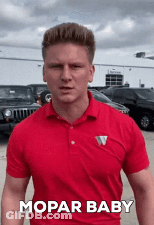Boasting Dodge Cars GIF