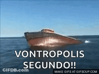 Boat Floating On Water Vontropolis Segundo GIF