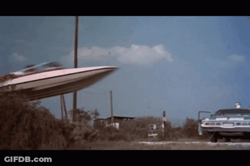 Boat Towed By Car With Police License Plate GIF