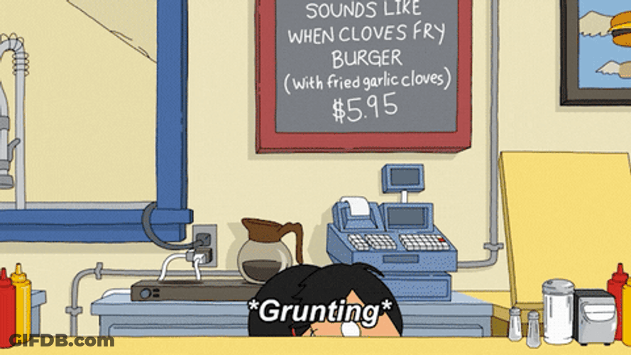 Bob Belcher Grunting I Need A Backiotomy GIF