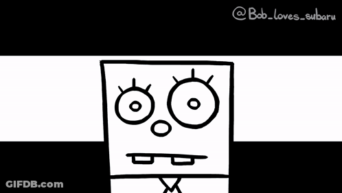 Bob El Triste Bob Loves Subaru GIF