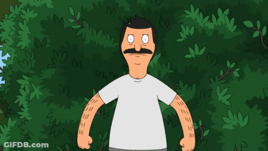 Bob Hide With Bushes GIF