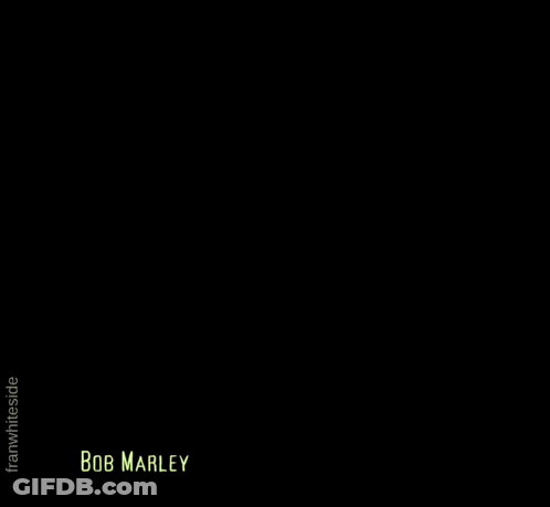 Bob Marley Love The Life You Live GIF