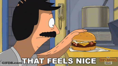 Bob's Burgers Cartoon Feels Nice GIF