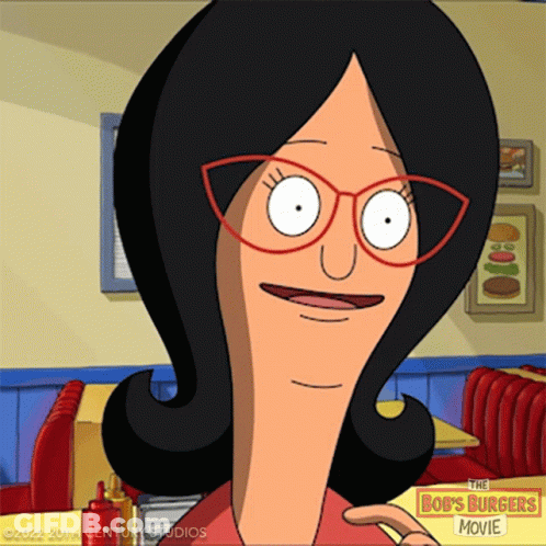 Bob's Burgers Character Smiling GIF