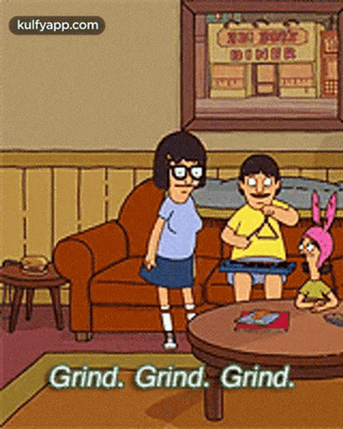 Bob's Burgers Series Tina Belcher Grinding Dance GIF