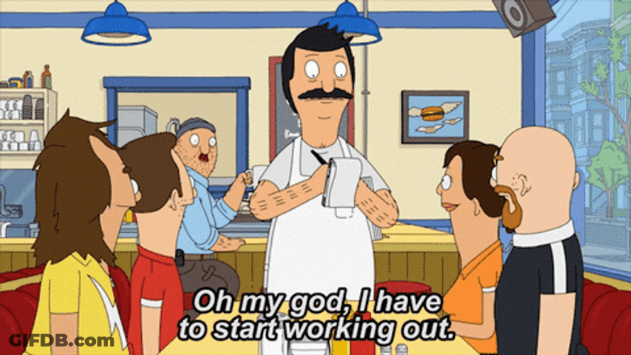 Bob's Burgers Thanksgiving Bob Belcher Getting Orders GIF