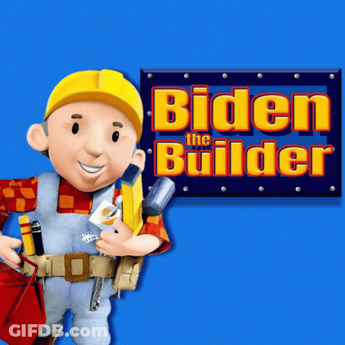 Bob The Builder Holding Toolbox GIF