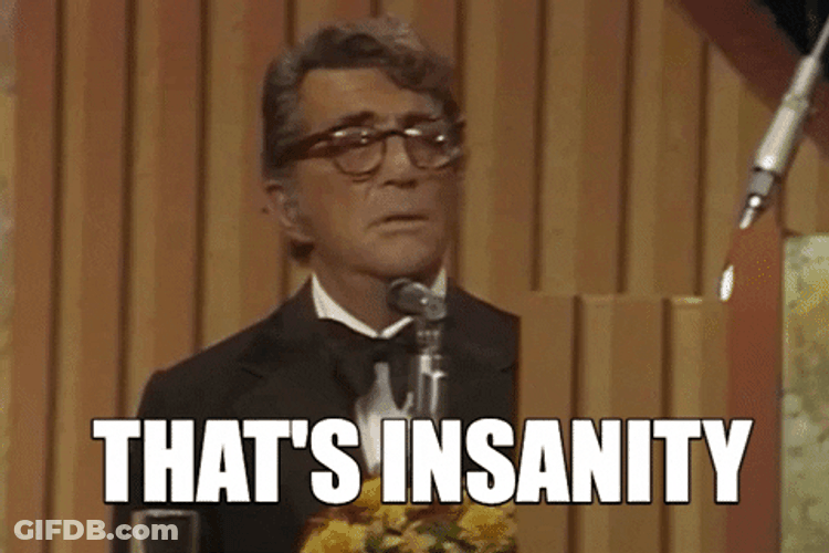 Bob Wilkins That's Insanity GIF