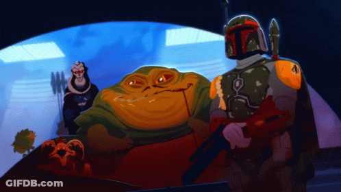 Boba Fett And Jabba The Hutt GIF